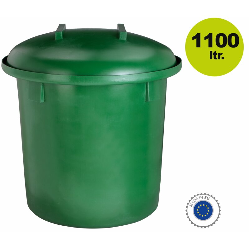 774672 /  Maische-Bottich aus Polyethylen grün 1000 Liter (versandkostenfrei)*