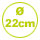 Getränke-Filter 22cm Rundfilter