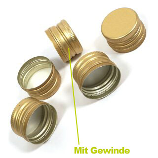 Flaschen-Schraubverschluss mit vorgeformtem Gewinde
