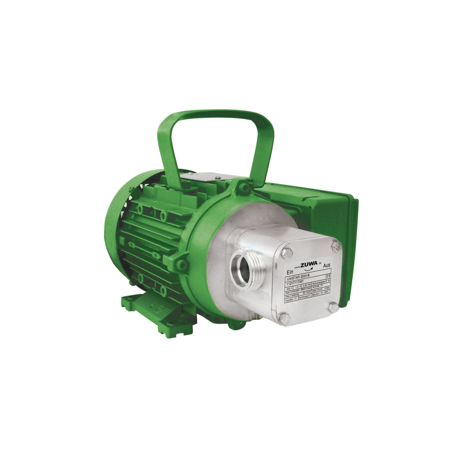 Impellerpumpe 30l/min 230V mit EPDM-Impeller Impellerpumpe 30l/min 230V mit EPDM-Impeller