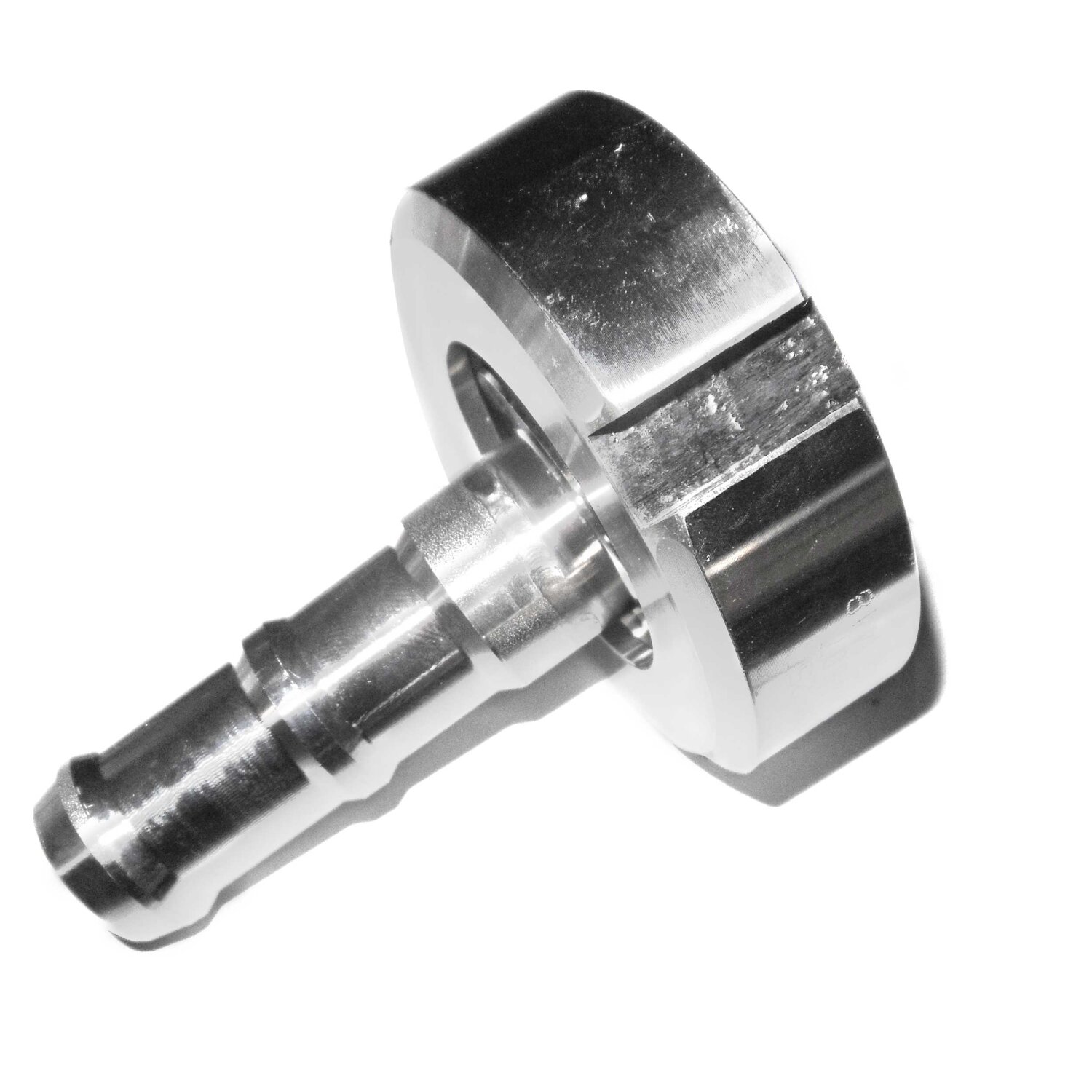   Schlauchtülle mit Überwurfmutter: Schlauchverschraubung SNW32MTX19MM, NW32 MT x 19mm Tülle (2/3) 
