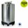 Speidel Tank: Edelstahltank FD-B 1050 Liter Edelstahl Brennmaischetank auf PE-Sockel / Edelstahlfass mit Bodenrest-Auslauf (versandkostenfrei)*
