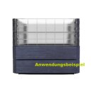 Hochbeet Baukasten-System:  Erweiterbare Hochbeet- / Komposter- / Pflanzbehälter-Elemente,  1 Element ERGO QUADRO L System, Kunststoff Farbe Wood 80 x 80  Höhe  25 cm