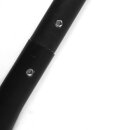 Verbesserter YERD Roll-In Grip Stiel v2022: Robuster Metall-Stiel mit Gummierung und speziellen Aufnahmepunkten, 130cm, Prüflabor getestet