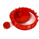 Graf Getränkefass / Mostfass / Gärfass / Apfelweinfass / Trinkwasser-Fass: Fass / Kanne 30 Liter rund (Kunststofffass aus PE-HD mit Schraubdeckel), lebensmittel-echtes GRAF Universal-Fass made in Germany