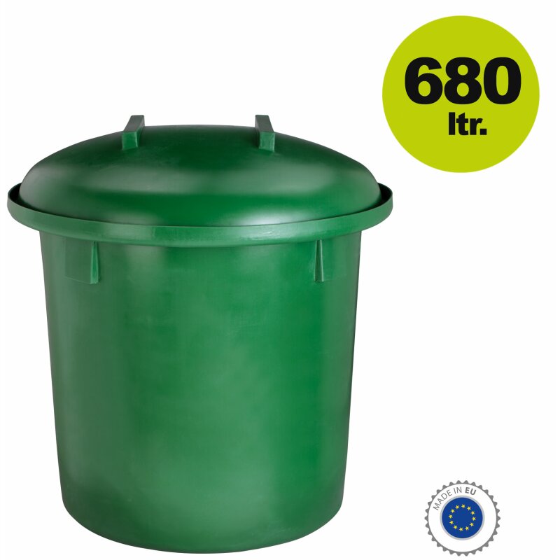 774671 /  Maische-Bottich aus Polyethylen grün 680 Liter (versandkostenfrei)*