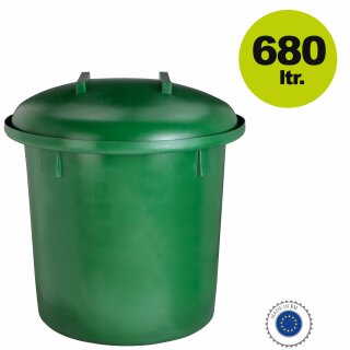 Maische-Bottich aus Polyethylen grün 680 Liter (versandkostenfrei)*