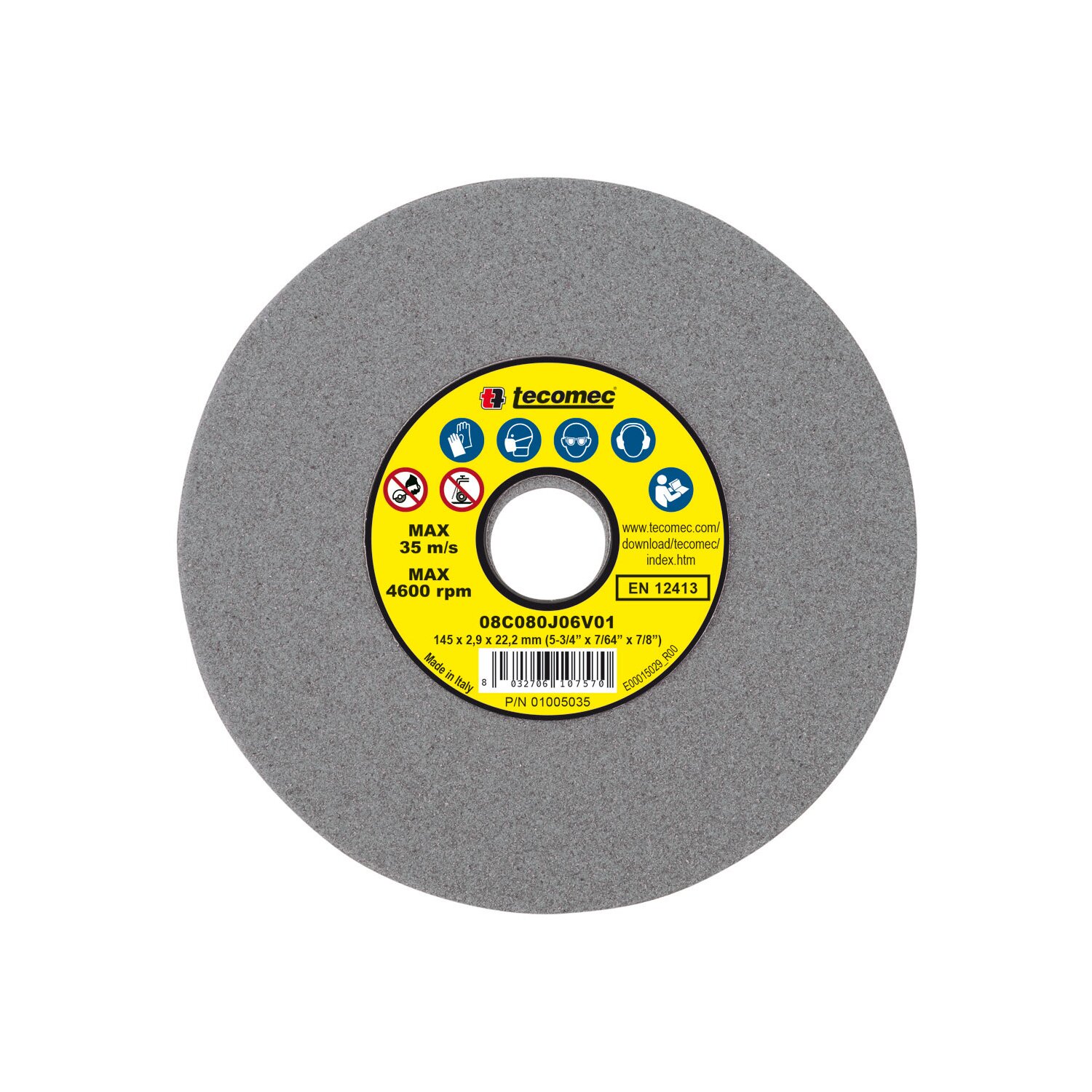 01005035  Hartmetall-Sägeketten Schleifscheibe für  Schneidezähne 3/8" Hobby und 325", 145 x 2,9 mm 	 
		 (Schleifscheibe, Kettenschärfgerät)  
	