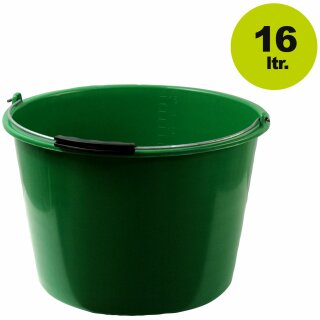 Weinlese-Eimer 16 Liter grün