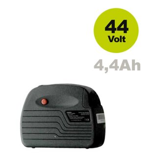 Zusatz-Akku für elektronische Akku-Reb / Astscheren,  Li-Ion Batterie 44 Volt 4,4 Ah für Volpi KV500*, KV600, KV700, KV200, KV150, KV100, KV80,