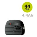Zubehör Produktbild: Zusatz-Akku für elektronische Akku-Reb / Astscheren,  Li-Ion Batterie 44 Volt 4,4 Ah für Volpi KV500*, KV600, KV700, KV200, KV150, KV100, KV80,