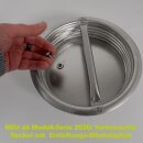 Fischer-Lahr® Edelstahlkanne Standard: Edelstahlkanne 20 Liter Inhalt, Behälter aus Edelstahl geschweißt, Transportkanne ohne Auslaufhahn