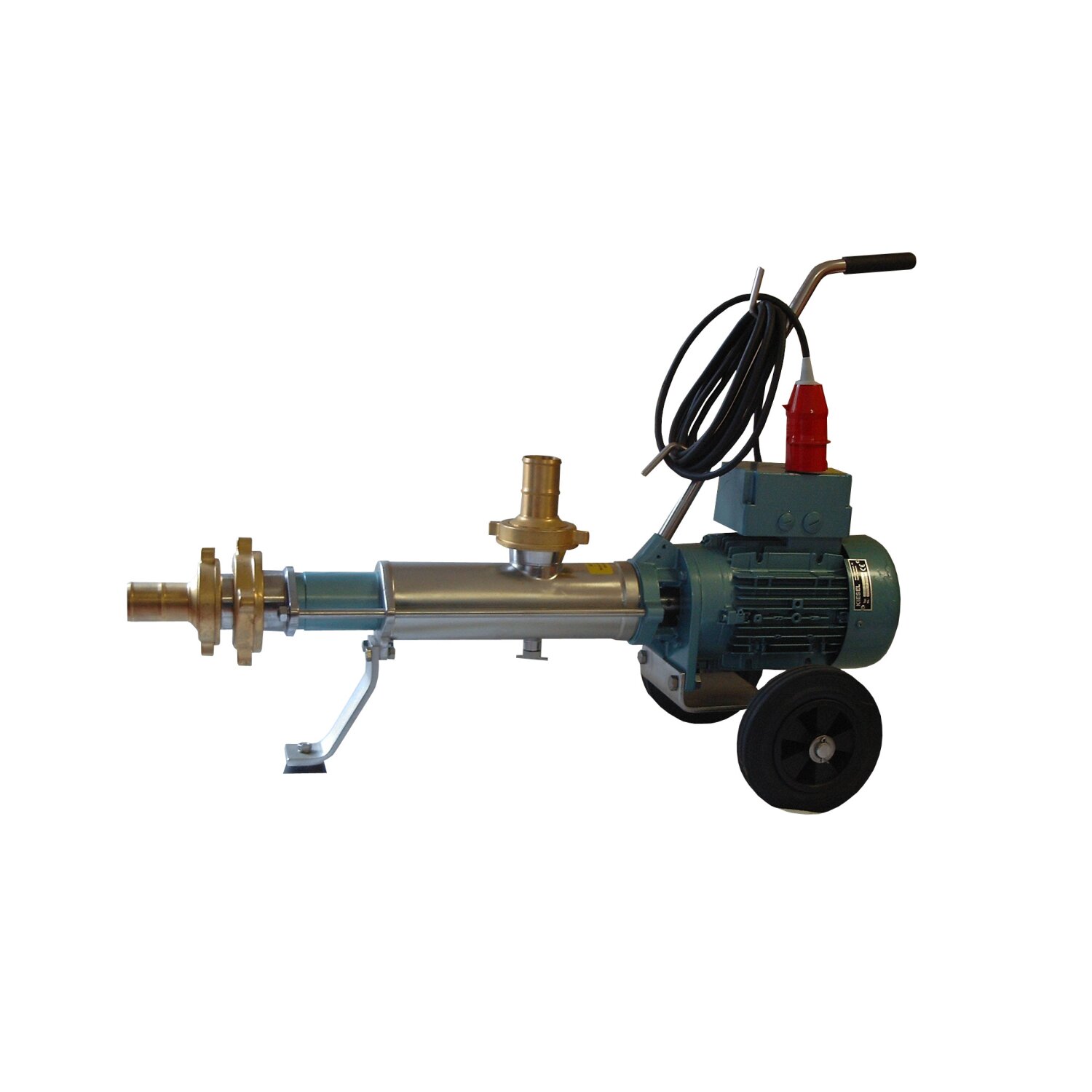 56038  Kiesel Edelstahl Maischepumpen Sp05B01, Lebensmittel-Pumpe mit ca. 5200l/h (versandkostenfrei)* 	 
		 (Maischepumpe, Brennereipumpe, Brennereimaischepumpe, Exzenterschneckenpumpe)  
	