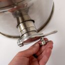 Imker Edelstahl-Honigfass / Honig-Abfüller 70 kg, konischer Rest-Auslauf,  mit Edelstahl-Quetschhahn, Fass 52 Liter Volumen -  entsprechend 70 kg Honig, Zottel Edelstahltank, made in EU