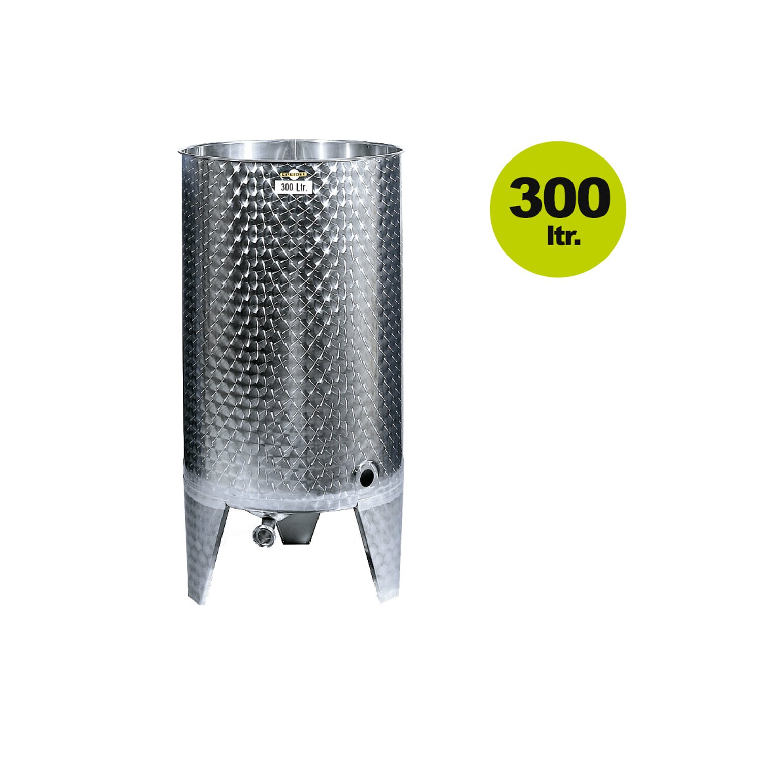 FO2-063-300 / Offener Speidel Edelstahltank FO2 mit 300 Liter Inhalt, ohne Deckel (Versand kostenfrei *) FO2-063-300 / Offener Speidel Edelstahltank FO2 mit 300 Liter Inhalt, ohne Deckel (Versand kostenfrei *)