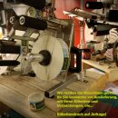 Elektrischer Flaschenetikettierer Eko10, halbautomatische Etikettiermaschine für Flaschen und Dosen, Edelstahl