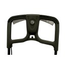 Sonderposten: Greenbase  48V  (!)  Akku-Rasenmäher GB-R-40-LI, 38cm Schnittbreite, Fangkorb, Mulch-Kit und Heckauswurf-Klappe, wartungsfreier bürstenloser Motor, inkl. 4Ah 192 Wh Li-ion Akku  & Ladegerät