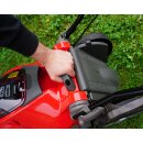 Sonderposten: Greenbase  48V  (!)  Akku-Rasenmäher GB-R-40-LI, 38cm Schnittbreite, Fangkorb, Mulch-Kit und Heckauswurf-Klappe, wartungsfreier bürstenloser Motor, inkl. 4Ah 192 Wh Li-ion Akku  & Ladegerät