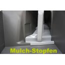 Sonderposten: Greenbase  48V  (!)  Akku-Rasenmäher GB-R-40-LI, 38cm Schnittbreite, Fangkorb, Mulch-Kit und Heckauswurf-Klappe, wartungsfreier bürstenloser Motor, inkl. 4Ah 192 Wh Li-ion Akku  & Ladegerät