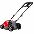 Sonderposten: Greenbase  48V  (!)  Akku-Rasenmäher GB-R-40-LI, 38cm Schnittbreite, Fangkorb, Mulch-Kit und Heckauswurf-Klappe, wartungsfreier bürstenloser Motor, inkl. 4Ah 192 Wh Li-ion Akku  & Ladegerät