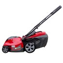 Sonderposten: Greenbase  48V  (!)  Akku-Rasenmäher GB-R-40-LI, 38cm Schnittbreite, Fangkorb, Mulch-Kit und Heckauswurf-Klappe, wartungsfreier bürstenloser Motor, inkl. 4Ah 192 Wh Li-ion Akku  & Ladegerät