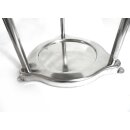 NEU: 100% Edelstahl - Mini Obstpresse manuell / Beerenpresse (Traubenpresse),  3L Edelstahl-Spindelpresse, inkl. Presstuch