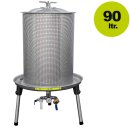 Speidel Obstpresse: Beerenpresse (Traubenpresse) / Apfelpresse Speidel Edelstahl Hydropresse SP90 VA, 90 Liter Inhalt (versandkostenfrei)*