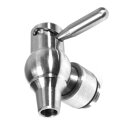 Fischer-Lahr® Saftfass 100 Liter mit Schwimmdeckel  inkl. Speidel Flächen-Tauchsieder: Edelstahl-Apfelsaftfass / Fischer Saftfass für pasteurisierten Saft, Saftpasteur mit Auslaufhahn Edelstahl, Staubdeckel, Schwimmdeckel Vaselineöl  (Versand kostenfrei*)