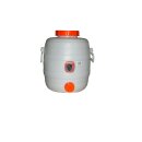 Speidel Getränkefass / Mostfass / Kanne 20 Liter rund (Transportkanne / Gärfass / Kunststofffass mit Schraubdeckel)