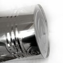 Fischer-Lahr® Edelstahlkanne Basic: Edelstahlbehälter mit Deckel - luftdicht: Edelstahlkanne 15 Liter OHNE Hahn,  Transportkanne  / Getränkefass für Lebensmittel gebördelt