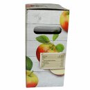 Bag-in-Box Karton, Motiv "Lieblings-Saft" 5 Liter, Apfelsaft Bag-in-Box Karton ohne Beutel