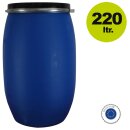 Maische-Fass 220 Liter, lebensmittelecht, blau...