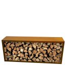 YERD  CortenBOX 150: Holzbox / Holzregal 150x60x35cm,...