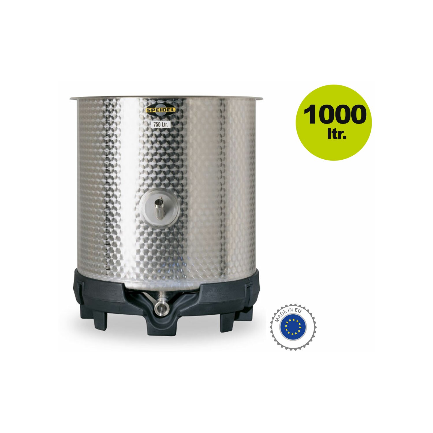 SO-Z-120-1000 /  Zucker und Mischbehälter / Edelstahlfass SO-Z 1000 Liter (versandkostenfrei) *