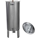 Zottel Tank SET: Edelstahltank TF600Z1, Immervolltank / Edelstahlfass mit 600 Liter Volumen / 1 Auslauf, Immervollbehälter  inkl. Schwimmdeckel, Pumpe und Manometer (versandkostenfrei)*