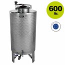 Edelstahl Branntweintank / Edelstahl-Fass 600 Liter...