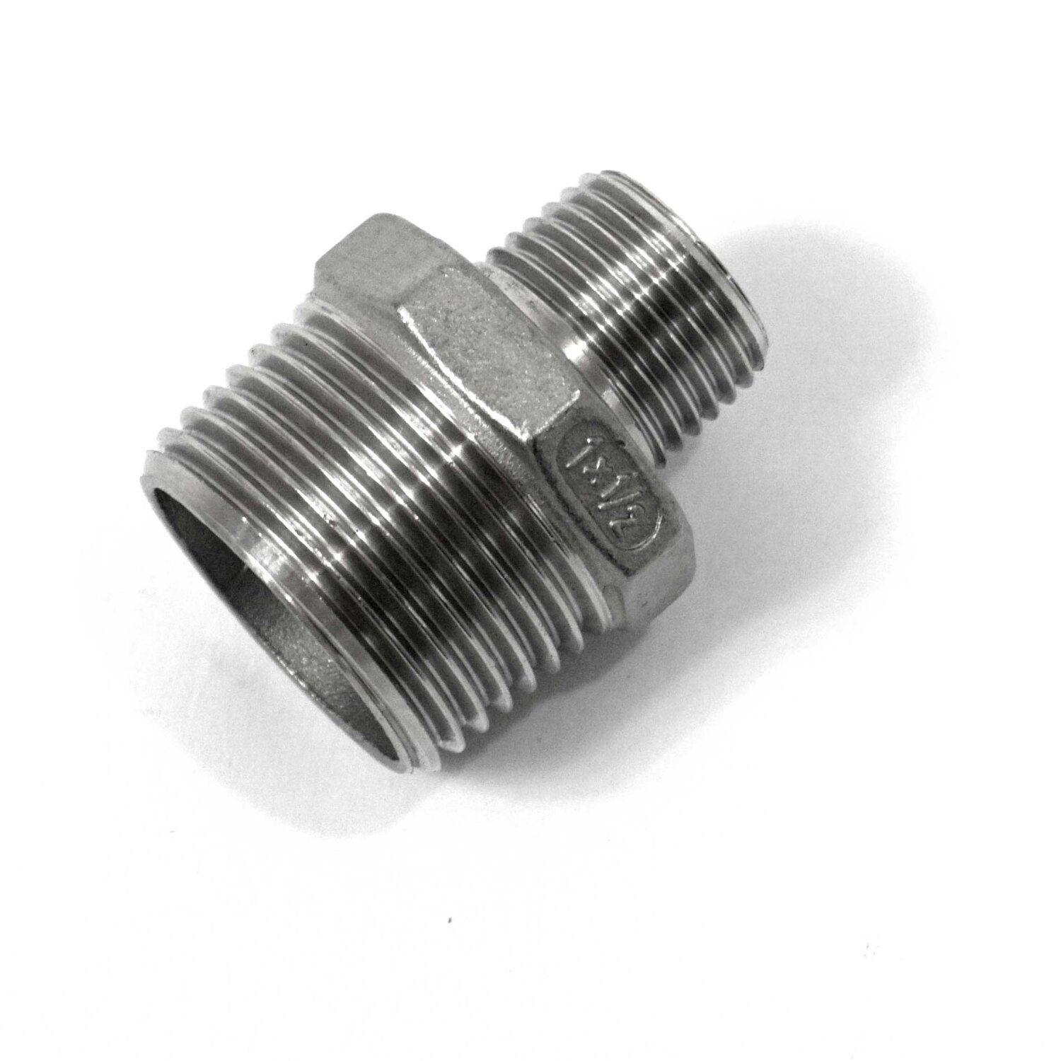 2 Stück Edelstahl Doppelnippel 1 Zoll - 304 Edelstahl Rohrverbinder Für Trinkwasser