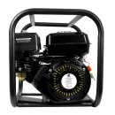 YERD 2-Zoll Feuerwehrschlauch Set:  Benzin Wasserpumpe TKB50 + 5m Ansaugschlauch 2" Zoll +  20m Feuerwehrschlauch 2" Zoll + C Feuerwehr-Kupplung  System Storz auf System GEKA