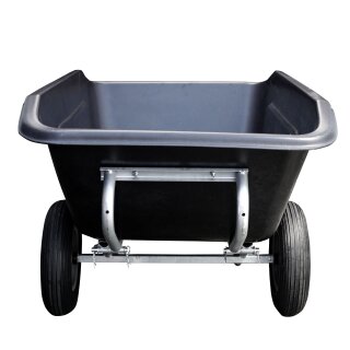 Achse für Großmuldenkarre 2 Rad 250 Liter kippbar mit 2 Rädern - für Art.8206836