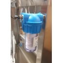 Luft-Filtergehäuse zum Abfüllen hoher Zuckerlösung im Vakuumabfüller, zum Schutz der Vakuumpumpe,  Luftfilter für Enolmaster oder  Bacco / Vacu Control