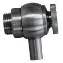 Edelstahlkanne 10 Liter Edelstahl Schraubhahn 1/2"