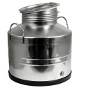 Edelstahlkanne 30 Liter ohne Hahn