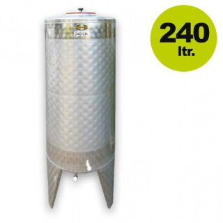 Speidel Bier-Edelstahl-Gärtank 240 Liter Fass  (drucklos), versandkostenfrei