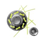 PREIS-TIPP:  YERD Lagerverkaufs-Edition TAIFUN MINI, gefräster Voll-Aluminium Multi-Fadenkopf.  für 2-8 (16) Doppel-Mähfäden, Fadenbürste mit leicht abschraubbarem Fadenträger, Mähkopf inkl. Adpater und 8 Mähfäden