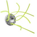 PREIS-TIPP:  YERD Lagerverkaufs-Edition TAIFUN MINI, gefräster Voll-Aluminium Multi-Fadenkopf.  für 2-8 (16) Doppel-Mähfäden, Fadenbürste mit leicht abschraubbarem Fadenträger, Mähkopf inkl. Adpater und 8 Mähfäden