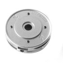 Innovativer YERD EDITION Aluminium-Fadenkopf EASY-CHANGE mit Schnell-Einfädelung, für 4 Freischneider-Fäden, Mähkopf inkl. Adpater für 20mm und 25,4mm Freischneiderköpfe aller Marken