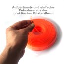 Gedrehter Mähfaden 3mm (diagonal Durchmesser): 74m YERD Premium-Line Trimmerfaden TWIST für Freischneider, hochwertiges Polyamid, aggressive 3D Vierkant-Schneidecken, leiser durch gedrehte Form