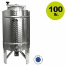 Edelstahl Branntweintank / Edelstahl-Fass 100 Liter...