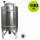 Edelstahl Branntweintank / Edelstahl-Fass 100 Liter Inhalt mit  Domdeckel, Füßen und Hahn (versandkostenfrei) *
