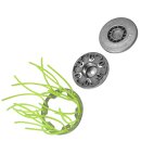TOP EMPFEHLUNG: Metall Wildkrautbürste und Multi-Fadenkopf Tecomec OCP120, Mähkopf für 2 bis 12 Fäden, inkl. 3,3mm Mähfäden, werkzeuglos abschraubbarer Fadenträger, made in EU
